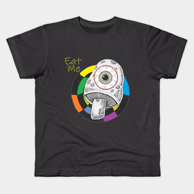 Eat Me Kids T-Shirt by Zenferren